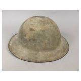 British MkII Steel Helmet With Liner and Chinstrp