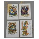 German Winter Relief Booklets, 1930s-1940s, 4 pcs
