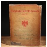 1937 Jahrbuch der Wehrmacht Book Jacket