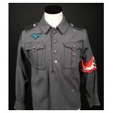 WWII Hitler Youth "Flakhelfer" Uniform Jumper