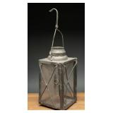 German WWII Luftschutz Galvanized Steel Lantern
