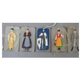 1939 WHW Austrian Costumes Glass Donation Tokens