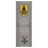 German WWII Memorial Ribbon With Iron Cross Motif