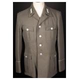 Early 1950s  W.German BGS Moss Green Service Tunic