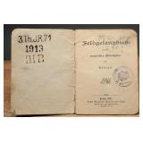 1897 German Military Hymnbook - Evangelical Troops