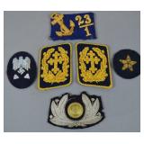 Assorted WWII Era Naval and Political Insignia