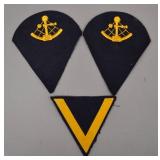 WWII German Navy Navigator & Rank Insignia Group
