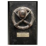 WWII Wehrmacht Commemorative Plaque, Oschatz