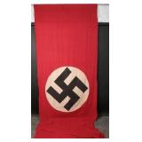 German WWII National Socialist Banner Cloth
