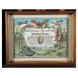 WWI German Kriegs-Chronik for Friedrich Herget