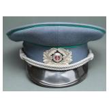 East German NVA Border Guard Officer Cap