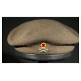 Post-War Bundeswehr Olive Panzer Beret Size 57