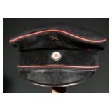Imperial/Weimar German Fire Brigade Visor Cap