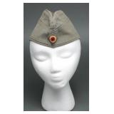 West German Bundeswehr Field Gray Side Cap 1955-