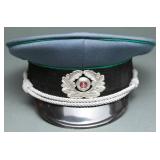 1990 East German Deutsche Reichsbahn Officer Cap