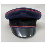 German Reichsbahn Railway Blue Visor Cap