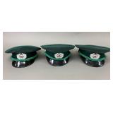 East German NVA Border Guard Visor Caps Group