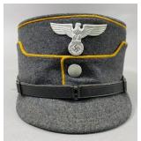 WWII German NSFK M37 Cap by Bruno Zins Berlin