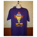 90s Looney Tunes Tweety Bird Tee XL Dead-stock