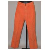 80s Liz Claiborne Orange Corduroy Pants - S/M