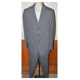 60s Richman Brothers Gray Pinstripe Suit