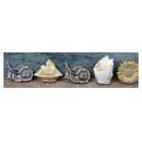 WWII German WHW Badges, Ships & Flowers (5)