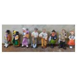 WHW Ceramic Figurine Badges (8)