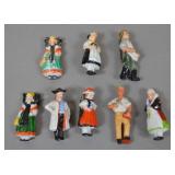 WHW Ceramic Donation Pins Lot, Third Reich Era