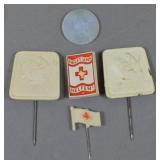 WHW and NSV Social Welfare Charity Badges Group