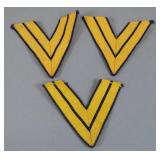 Kriegsmarine Sleeve Chevron Rank Insignia Group