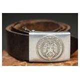 WWII German Hitler Youth Belt and Buckle