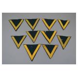 Heer Enlisted Rank Chevrons Grouping (Third