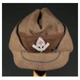PostWar German BGS Cap wOriginal WWII RAD