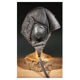 German Luftwaffe Leather Flight Helmet