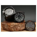 WWII German Aircraft Altimeter and Tachometers