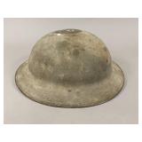 WWII British Mark II Brodie Steel Helmet
