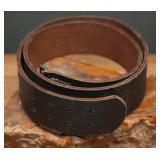 German Leather Equipment Belt 1943 RB Nr. Stamped