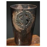 Third Reich SA Tumbler with SA Sports Badge