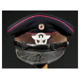 German WWII Police Officer Visor Cap