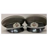 East German NVA Officer Visor Caps