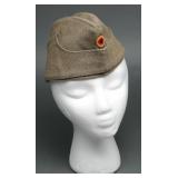 German Bundeswehr Wool Side Cap Dated 1966