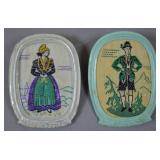 WWII German WHW Austrian Donation Badges Pair