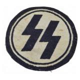 Waffen-SS Sleeve Runes Patch, Third Reich Era