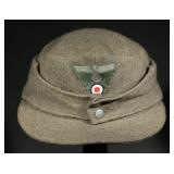 Heer Feldgrau Wool M43 Field Cap, Third Reich