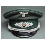 German Heer Officer Visor Cap by Sonderklasse