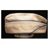 USAAF Summer Garrison Cap Tan Cotton Twill 1945-