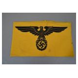 Third Reich Yellow Eagle Sleeve Patch