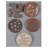 WWII WHW Germanic Ornaments Donation Badges (5)