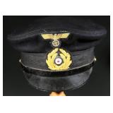 1975 German Cap w/ Kriegsmarine-Style Insignia