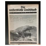 1935 German WWI Photo Volume Aisne-Champagne-Volk